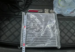 蓝电E5PLUS空调滤芯尺寸和安装方法分享