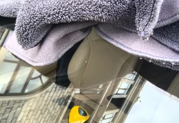 蓝电E5PLUS前挡玻璃可以这样修复